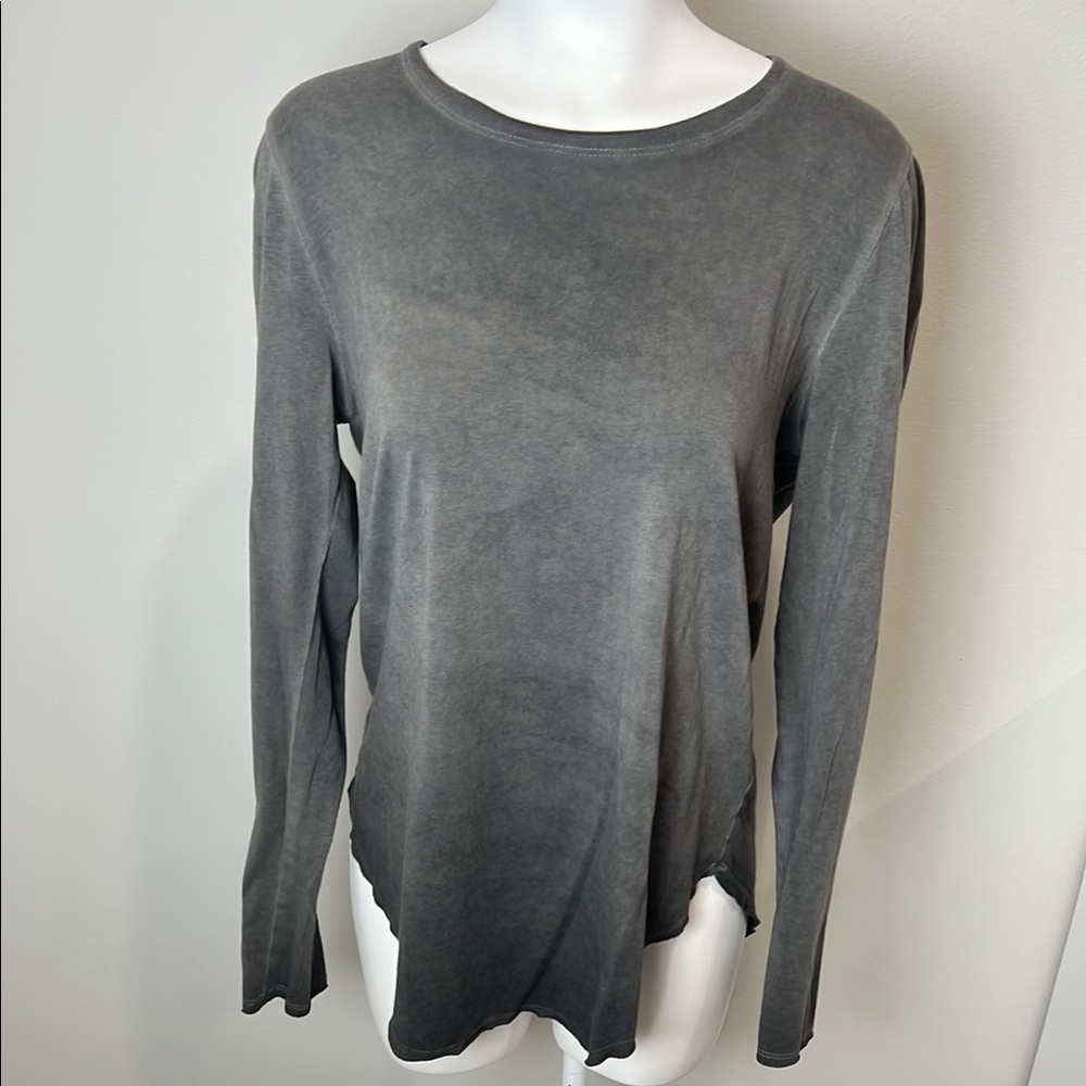 Fifteen Twenty Asymmetrical Long Sleeve Tee Relaxed Fit